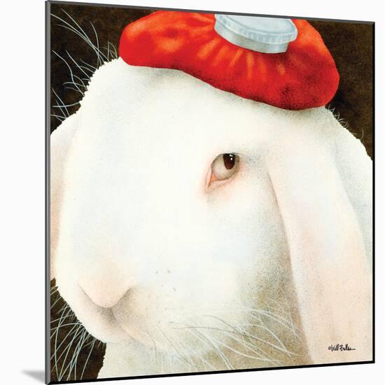 Even My Hare Hurts-Will Bullas-Mounted Giclee Print
