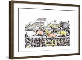 Even the Derby Had its Primeval Counterpart-Edward Tennyson Reed-Framed Giclee Print