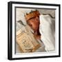 Even When I’m Sleeping - Boy-Salaam Muhammad-Framed Art Print