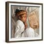 Even When I’m Sleeping - Girl-Salaam Muhammad-Framed Art Print