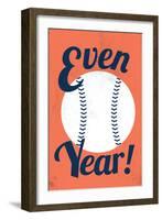 Even Year-null-Framed Art Print