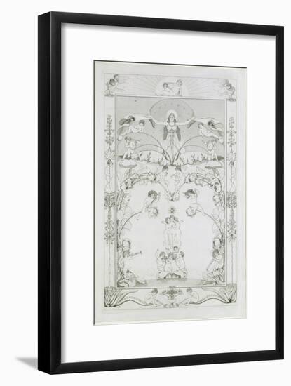Evening, 1805-Runge-Framed Giclee Print