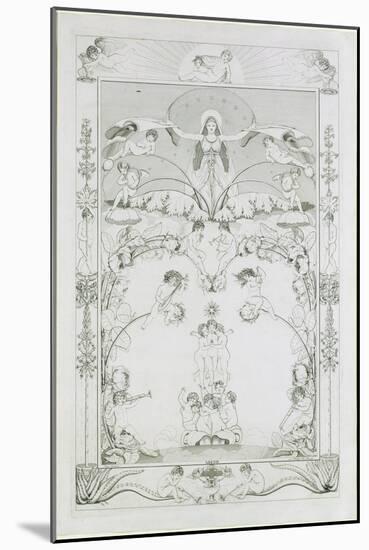 Evening, 1805-Runge-Mounted Giclee Print