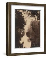 Evening, 1854 (Albumen Silver Print)-Philip Henry Delamotte-Framed Giclee Print