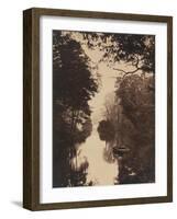 Evening, 1854 (Albumen Silver Print)-Philip Henry Delamotte-Framed Giclee Print