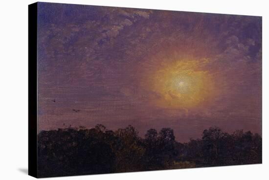 Evening, 1859-Jasper Francis Cropsey-Stretched Canvas