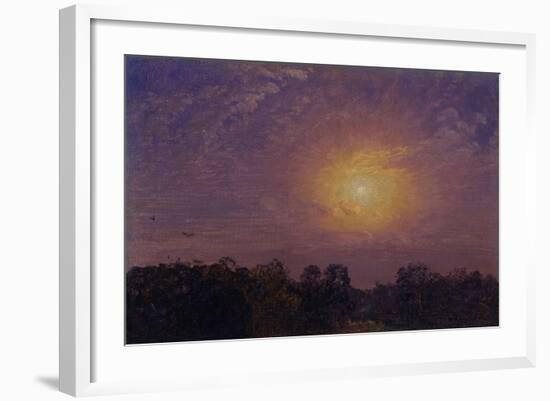 Evening, 1859-Jasper Francis Cropsey-Framed Giclee Print