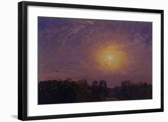 Evening, 1859-Jasper Francis Cropsey-Framed Giclee Print