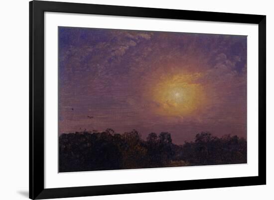 Evening, 1859-Jasper Francis Cropsey-Framed Giclee Print