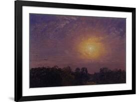 Evening, 1859-Jasper Francis Cropsey-Framed Giclee Print