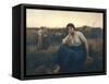 Evening, 1860-Jules Breton-Framed Stretched Canvas