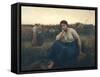 Evening, 1860-Jules Breton-Framed Stretched Canvas