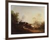 Evening; a Landscape with Cattle Returning Home-Thomas Gainsborough-Framed Giclee Print