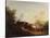 Evening; a Landscape with Cattle Returning Home-Thomas Gainsborough-Stretched Canvas