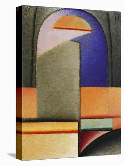 Evening; Abend, 1929-30-Alexej Von Jawlensky-Stretched Canvas