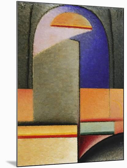 Evening; Abend, 1929-30-Alexej Von Jawlensky-Mounted Giclee Print