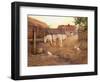 Evening after a Hot Day, 1896 (Oil on Canvas)-Joseph Harold Swanwick-Framed Giclee Print