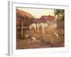 Evening after a Hot Day, 1896 (Oil on Canvas)-Joseph Harold Swanwick-Framed Giclee Print