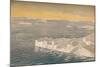 'Evening Among the Drift-Ice, 22nd September 1893, (1897)-Fridtjof Nansen-Mounted Giclee Print