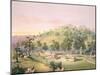 Evening at Angaston, South Australia, 1846-George French Angas-Mounted Giclee Print