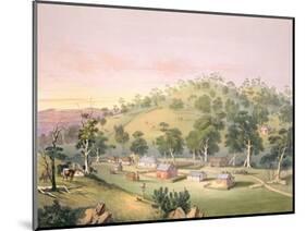 Evening at Angaston, South Australia, 1846-George French Angas-Mounted Giclee Print