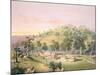 Evening at Angaston, South Australia, 1846-George French Angas-Mounted Giclee Print