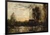 Evening at Bas Meudon, 1874-Charles Francois Daubigny-Framed Giclee Print