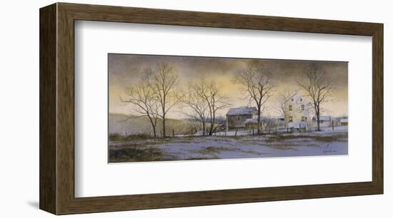 Evening at Brenner's Farm-Ray Hendershot-Framed Giclee Print