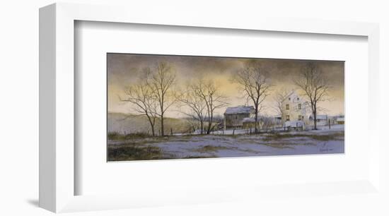 Evening at Brenner's Farm-Ray Hendershot-Framed Giclee Print