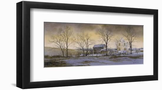 Evening at Brenner's Farm-Ray Hendershot-Framed Giclee Print