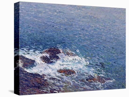 Evening at Collioure-Henri Martin-Stretched Canvas