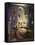 Evening at Home-Edward John Poynter-Framed Stretched Canvas