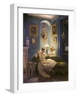 Evening at Home-Edward John Poynter-Framed Giclee Print