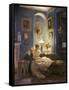 Evening at Home-Edward John Poynter-Framed Stretched Canvas