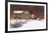 Evening at Knabb Farm-Bradley Hendershot-Framed Art Print