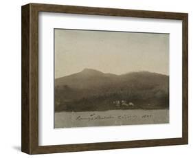 Evening at Llanberis, North Wales-Cornelius Varley-Framed Giclee Print