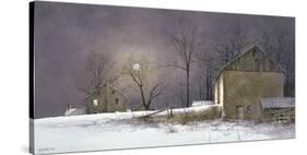 Evening at Long Farm-Ray Hendershot-Stretched Canvas