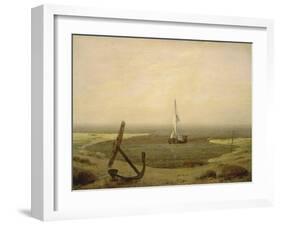 Evening at Low Tide-Caspar David Friedrich-Framed Giclee Print