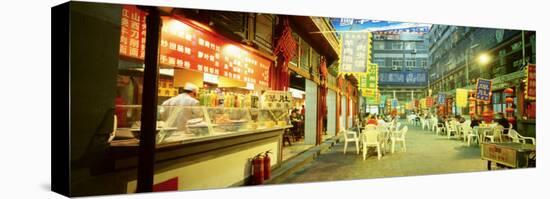 Evening at Market, Beijing, China-null-Stretched Canvas