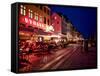 Evening at Nyhavn, Copenhagen, Denmark, Scandinavia, Europe-Jim Nix-Framed Stretched Canvas