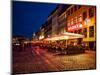 Evening at Nyhavn, Copenhagen, Denmark, Scandinavia, Europe-Jim Nix-Mounted Photographic Print