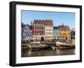 Evening at Nyhavn Harbour, Copenhagen, Denmark, Scandinavia, Europe-Jean Brooks-Framed Photographic Print