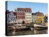 Evening at Nyhavn Harbour, Copenhagen, Denmark, Scandinavia, Europe-Jean Brooks-Stretched Canvas