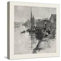 Evening at Southampton, Canada, Nineteenth Century-null-Stretched Canvas