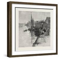 Evening at Southampton, Canada, Nineteenth Century-null-Framed Giclee Print