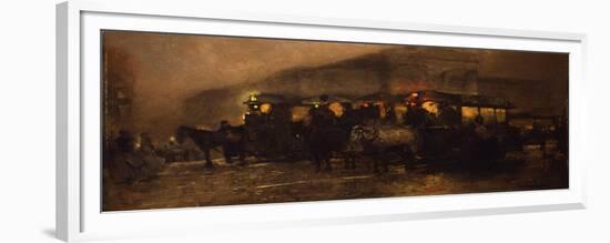 Evening at Square-George Hendrik Breitner-Framed Giclee Print