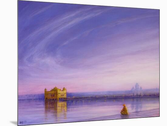 Evening at the Golden Temple, Amritsar-Derek Hare-Mounted Giclee Print