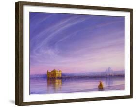 Evening at the Golden Temple, Amritsar-Derek Hare-Framed Giclee Print