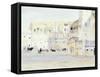 Evening at the Palace, Bhuj, 1999-Lucy Willis-Framed Stretched Canvas