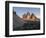 Evening at Tre Cime di Lavaredo, Sexten Dolomites nature reserve, Italy-Michael Jaeschke-Framed Photographic Print